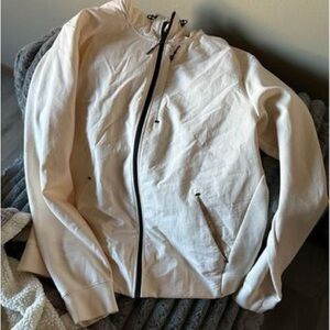 Old Navy Beige Zip-Up Hoodie